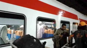 نقدم إليكم الصور الأولى لوصول قطار الأخوة السودانيين إلى محطته النهائية في أسوان