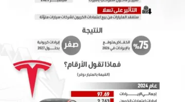 نهاية فترة الرفاه المالي: «الضرائب» تحد من مصادر دخل تسلا