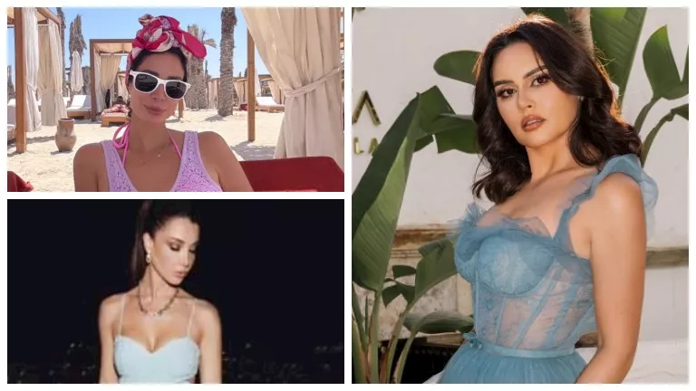 نورهان منصور تتألق وإسراء عبد الفتاح مع ابنتها.. 10 صور لنجوم الفن