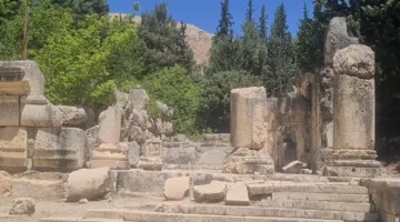 نيحا البقاع: بقايا مسار القوافل الرومانية بين بيروت وبعلبك