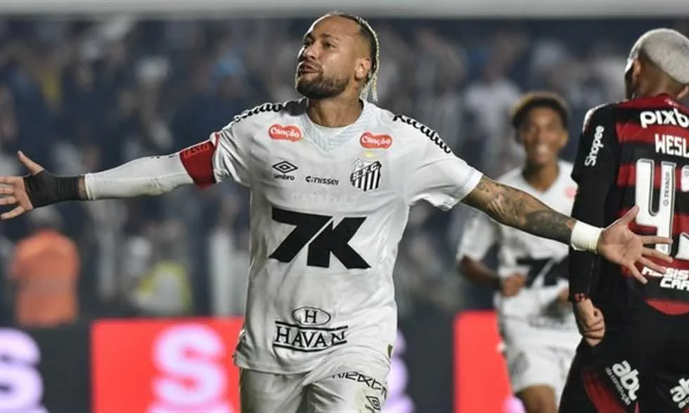 نيمار 700 يساعد سانتوس على التغلب على فلامنجو في أول مباراة لابن روبينيو. نيمار 700 يساعد سانتوس على التغلب على فلامنجو في أول مباراة لابن روبينيو.