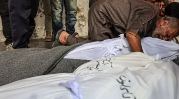 ستة شهداء نتيجة قصف إسرائيلي على مخيم نازحين في مواصي خان يونس.