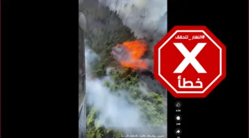 هذا الفيديو ليس لطائرة أردنية تساعد في إطفاء الحرائق بسوريا – تحقق من الحقائق #
