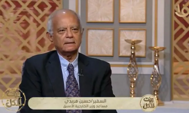 هريدي: الدبلوماسية المصرية خاضت تحديات كبيرة بعد 30 يونيو لاستعادة مكانة مصر الدولية