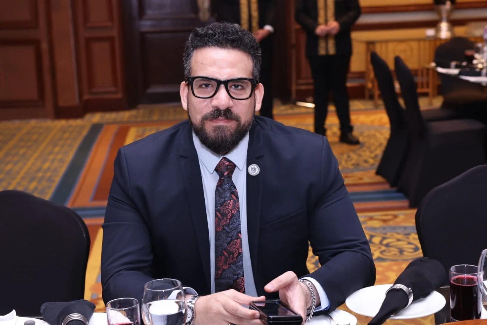 هشام العيسوي: حماية حقوق الملكية الفكرية أمر أساسي للحفاظ على الإبداع المصري وتعزيز صادرات الحرف اليدوية هشام العيسوي: حماية حقوق الملكية الفكرية أمر أساسي للحفاظ على الإبداع المصري وتعزيز صادرات الحرف اليدوية