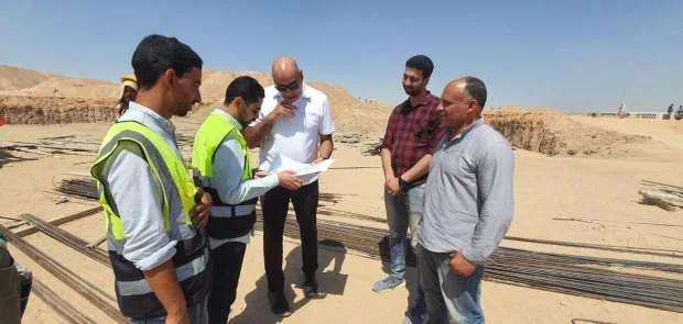 هشام نصر يتابع تقدم أعمال البناء لفرع الزمالك في أكتوبر.. انطلاق إنشاء الملاعب