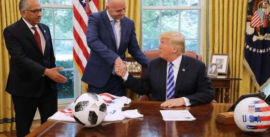 هل سيحضر ترامب نهائي كأس العالم للأندية؟.. رد رئيس الفيفا هل سيحضر ترامب نهائي كأس العالم للأندية؟.. رد رئيس الفيفا