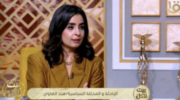 هند الضاوي: إسرائيل كدولة وظيفية تنشر الأوهام والغرب يستغلها لصالحه.