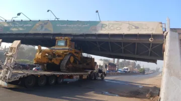 هيئة الطرق والكباري تؤكد عدم وقوع انهيار في أحد جسور المشاة على طريق بنها