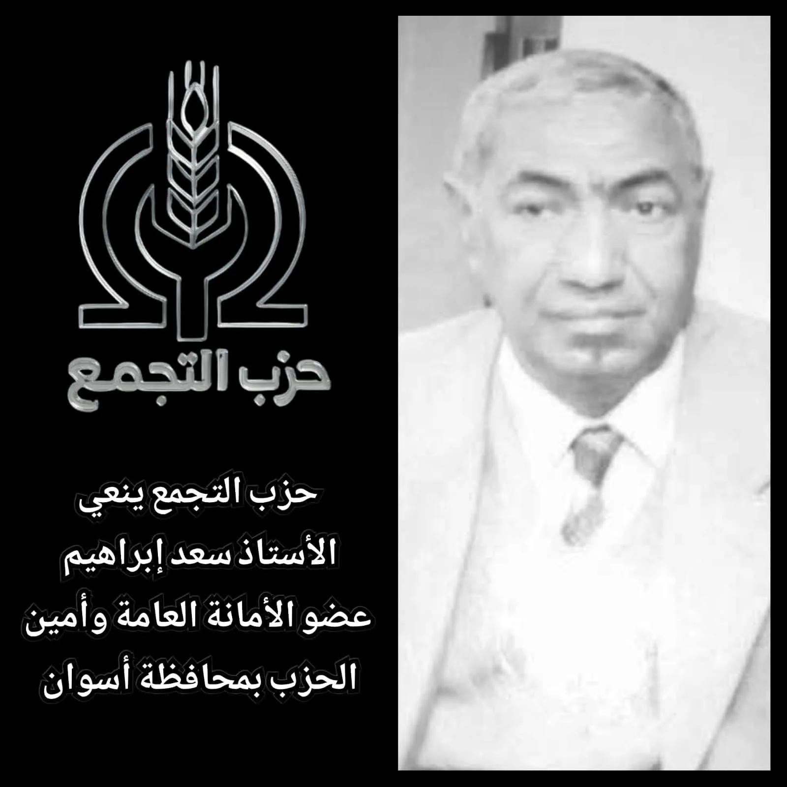 وداعًا للنضال سعد إبراهيم