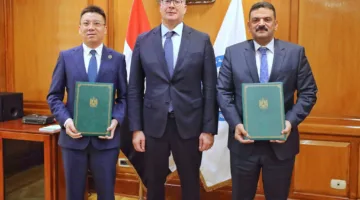 وزارة البترول توقع اتفاقية تعاون مع شركة ‘آسيا بوتاش’ الصينية لتعزيز جهود استكشاف الفوسفات