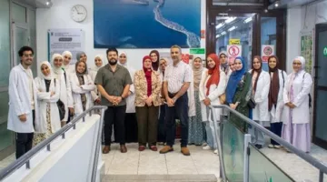 وزارة الزراعة تستضيف طلاب كلية الطب البيطري من جامعة القاهرة
