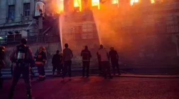 «وزارة الصحة»: 22 شخصًا مصابًا في حريق سنترال رمسيس والحالات مستقرة دون تسجيل وفيات حتى الآن
