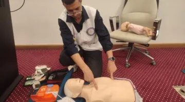 وزارة الصحة تبدأ المرحلة الرابعة من تدريب موظفي الحكومة على أجهزة الإنعاش القلبي (AED)