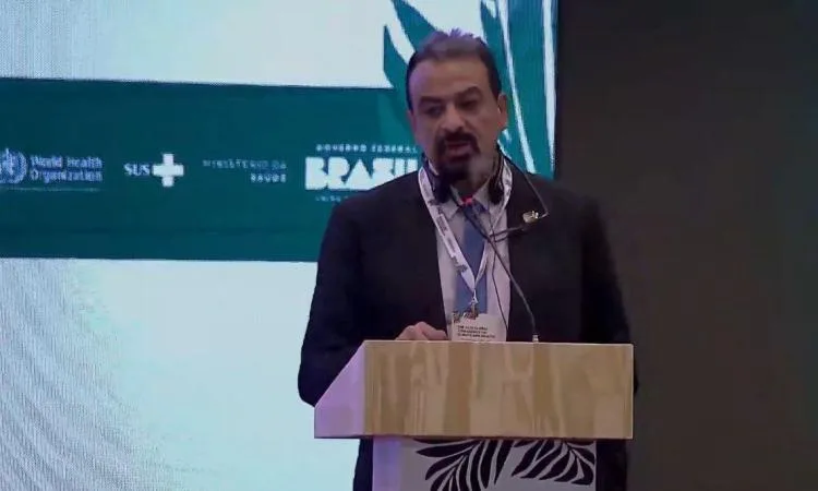 وزارة الصحة تحضر الجلسة الافتتاحية لمؤتمر المناخ العالمي 2025 في البرازيل. وزارة الصحة تحضر الجلسة الافتتاحية لمؤتمر المناخ العالمي 2025 في البرازيل.