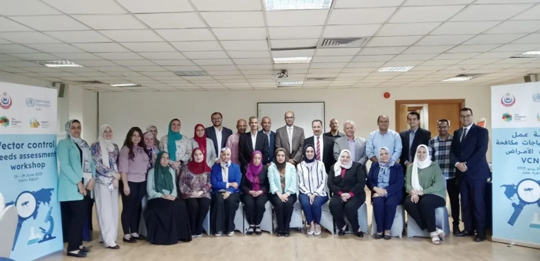 «وزارة الصحة» تعقد ورشة عمل لتحديد الاحتياجات المتعلقة بمكافحة نواقل الأمراض وتحسين كفاءة النظام الصحي والوقائي.