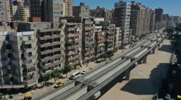وزارة النقل تعرض أحدث الصور الجوية ل进展 أعمال المرحلة الأولى من مشروع مترو الإسكندرية