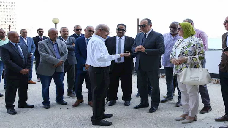 وزير الأعمال العامة: نسعى لتحويل مبنى قصر القطن إلى مركز استثماري في الإسكندرية