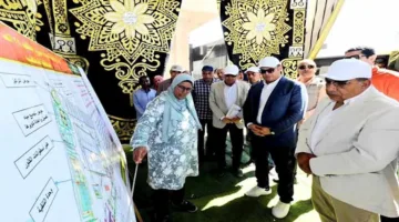 وزير الإسكان ومحافظ الدقهلية يجريان جولة تفقدية في محطة مياه نبروه بسعة 34 ألف متر مكعب