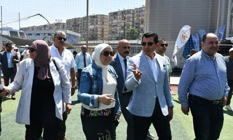 وزير الإسكان ومحافظ بني سويف يزوران مشروع توسيع محطة مياه الشرب في أشمنت وزير الإسكان ومحافظ بني سويف يزوران مشروع توسيع محطة مياه الشرب في أشمنت
