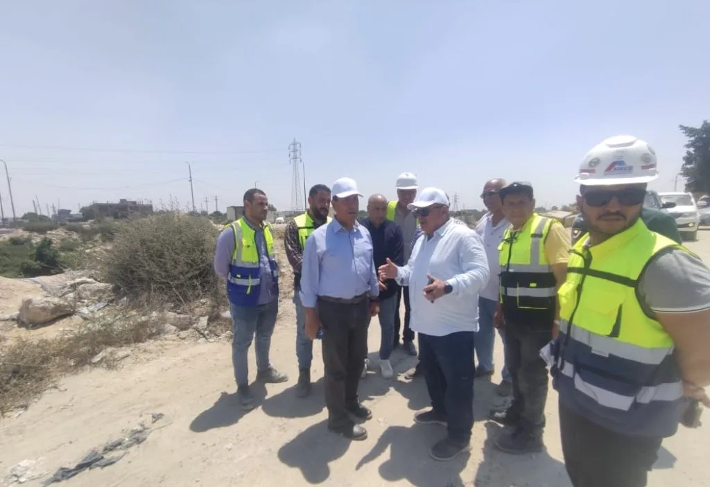 وزير الإسكان يراقب تقدم مشروع بناء القوس الغربي لمحور عمر سليمان في الإسكندرية وزير الإسكان يراقب تقدم مشروع بناء القوس الغربي لمحور عمر سليمان في الإسكندرية
