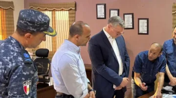 وزير البترول يتفقد مركز العمليات “أوسوكو” في جبل الزيت بخليج السويس.