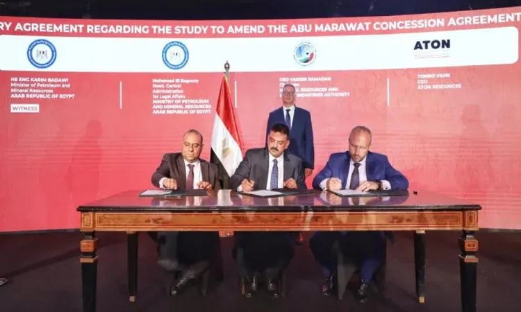 وزير البترول يحضر توقيع اتفاقيات استراتيجية لتعزيز قطاع التعدين في مصر