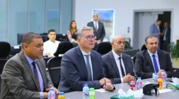 وزير البترول يقوم بزيارة مركز التحكم الرئيسي في الشبكة الوطنية للغازات الطبيعية «ناتا»