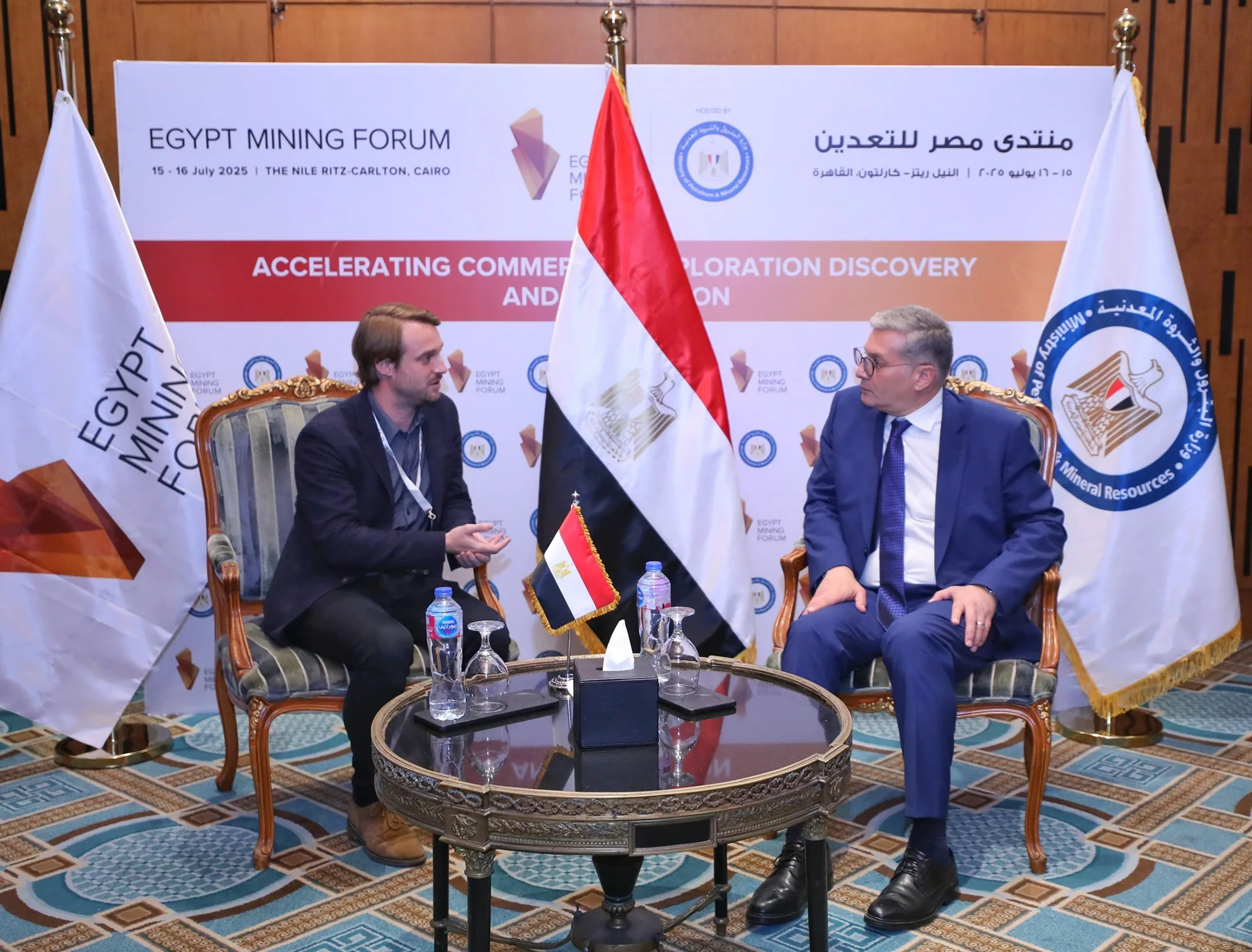 وزير البترول يناقش مع “باريك جولد” استراتيجيات التوسع في مصر