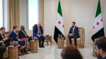 وزير الخارجية البريطاني والرئيس السوري يناقشان العلاقات الثنائية بين البلدين