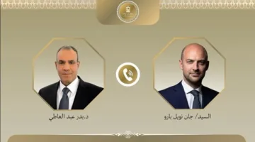 وزير الخارجية يستعرض مع نظيره الفرنسي مساعي تحقيق وقف إطلاق النار وإعادة إعمار غزة.
