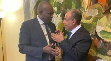 وزير الخارجية يلتقي ديفيد لامى ويؤكد على ضرورة إنهاء العدوان الوحشي على غزة