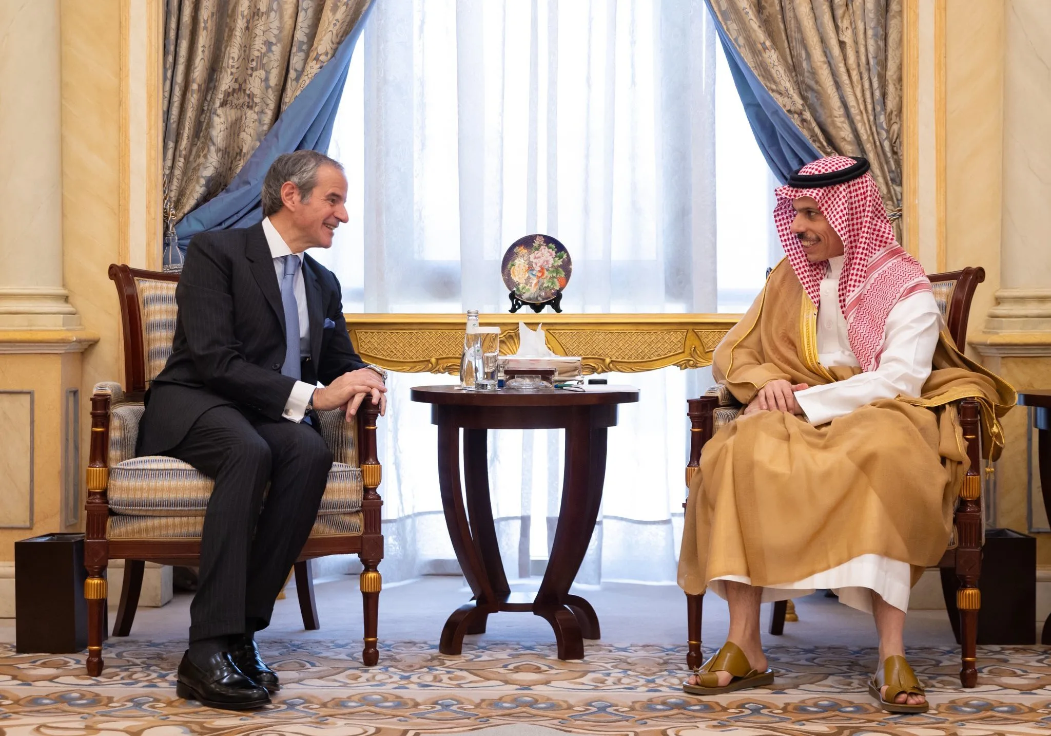 وزير الخارجية يلتقي مدير الوكالة الدولية للطاقة النووية