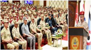 وزير الدفاع يجتمع مع قادة وضباط المنطقة العسكرية الوسطى – صور وفيديوهات