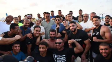 وزير الرياضة يحضر بطولة “سترونج مان” العالمية في العلمين بمشاركة 2000 رياضي