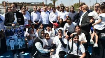 وزير الرياضة يشارك في تدشين مرافق رياضية جديدة