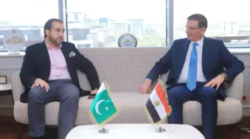وزير الزراعة يناقش مع وزير الزراعة الباكستاني تعزيز التعاون الثنائي بين الدولتين
