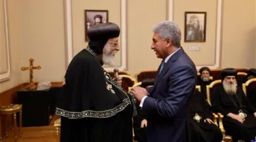 وزير السياحة يشارك في حفل افتتاح الملتقى الخامس لشباب الكنيسة القبطية الأرثوذكسية.