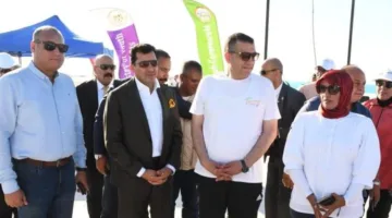 وزير الشباب والرياضة يشارك في بدء فعاليات الموسم الرياضي بالعلمين