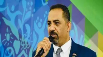 وزير الشباب والرياضة يقدم تهانيه لمحمد إبراهيم بمناسبة فوزه برئاسة الاتحاد العربي
