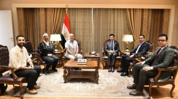 وزير الشباب يجتمع بالممثل الدائم لصندوق الأمم المتحدة للسكان في مصر