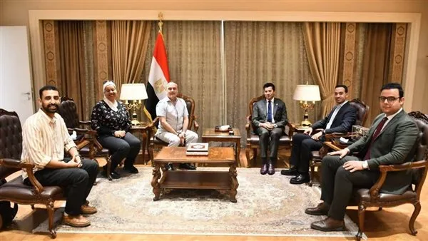وزير الشباب يجتمع بالممثل الدائم لصندوق الأمم المتحدة للسكان في مصر