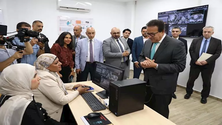 وزير الصحة يطلق أول مختبر متقدم للمحاكاة في المعهد الفني الصحي بالإسماعيلية