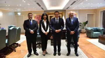 وزير الصحة يناقش مع وفد شركة «جونسون آند جونسون» فرص تعزيز التعاون في المجال الصحي