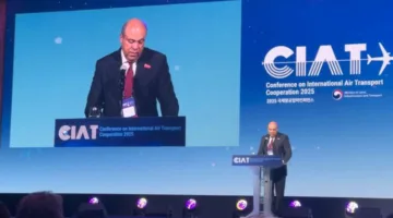 وزير الطيران يشارك في فعاليات مؤتمر “CIAT 2025” في كوريا الجنوبية