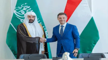 وزير العدل يتناول مع نظيره المجري طرق تعزيز التعاون بين البلدين