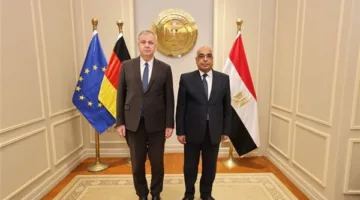 وزير العدل يلتقي سفير ألمانيا في القاهرة