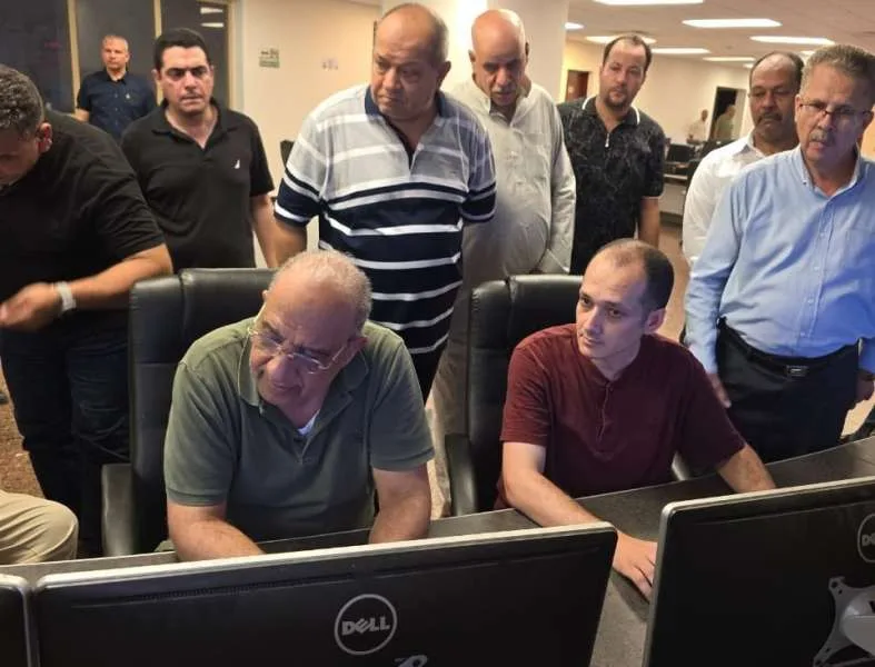وزير الكهرباء يقوم بجولة ميدانية في محطة الشباب للطاقة المركبة بالإسماعيلية