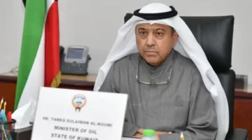 وزير النفط الكويتي يعبر عن تأييد بلاده لجهود تحقيق استقرار سوق النفط العالمية.
