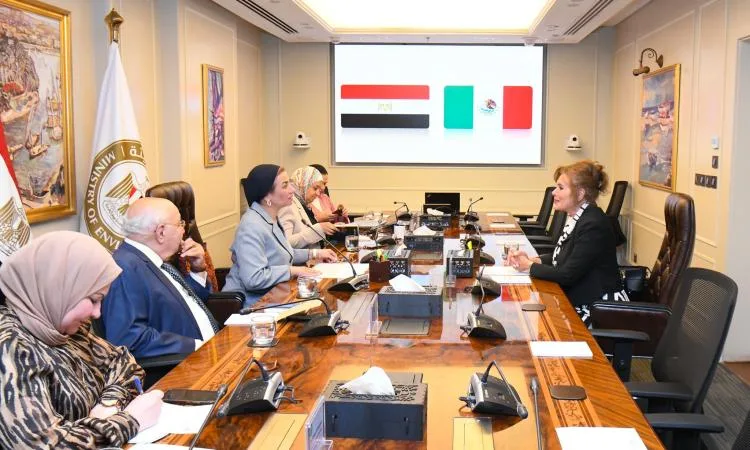 وزيرة البيئة تلتقي سفيرة المكسيك في مصر لاستكشاف فرص التعاون المشترك وزيرة البيئة تلتقي سفيرة المكسيك في مصر لاستكشاف فرص التعاون المشترك